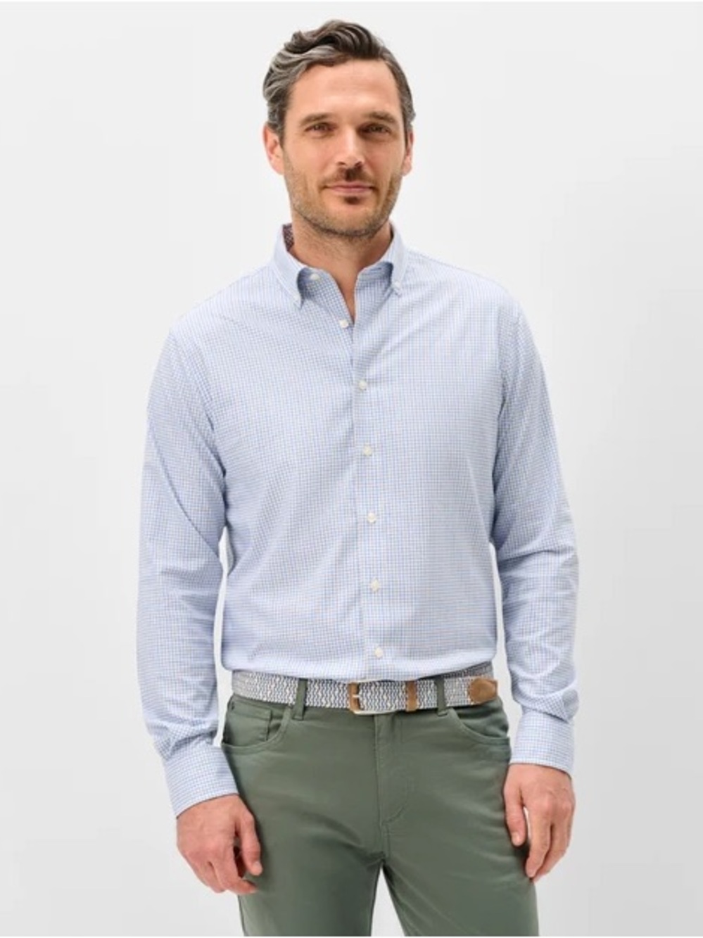 Everyday Performance Buttondown Shirt - Koby Mini Panel